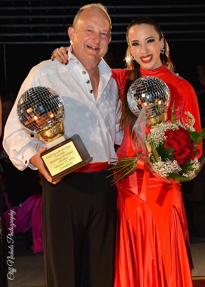Dan Mace and Gabriela Sevillano At Dancing With The Stars