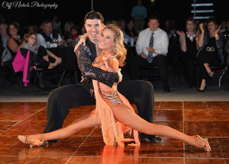 Kara Ward and Dmitriy Solomakha