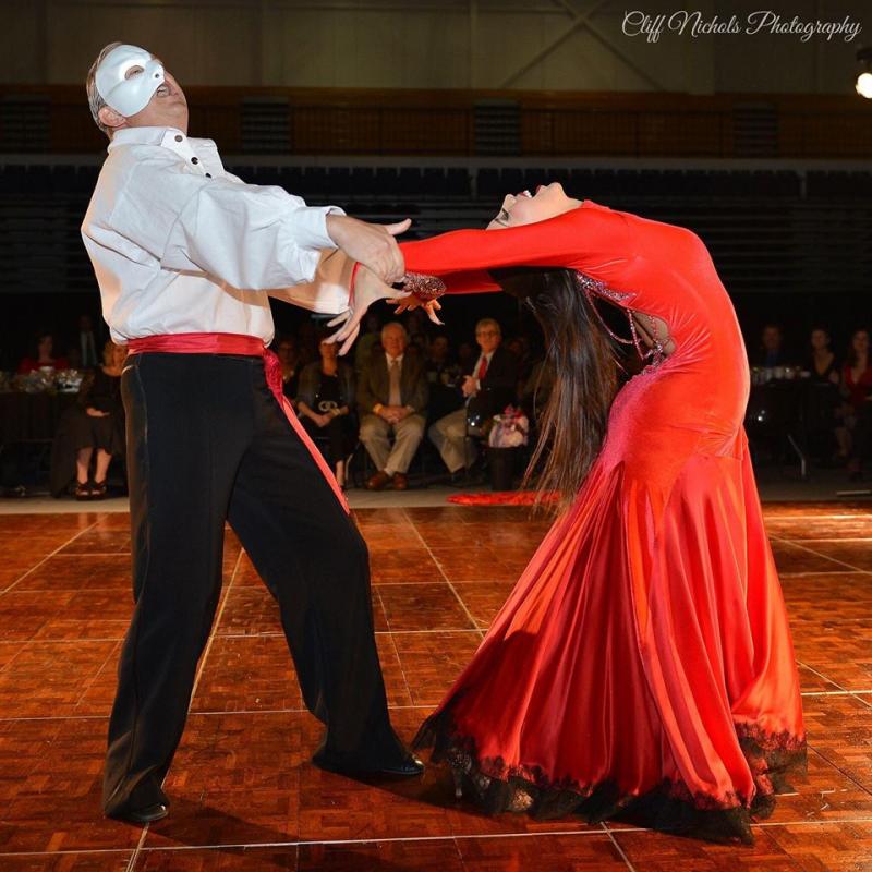 Dan Mace and Gabriela Sevillano At Dancing With The Stars